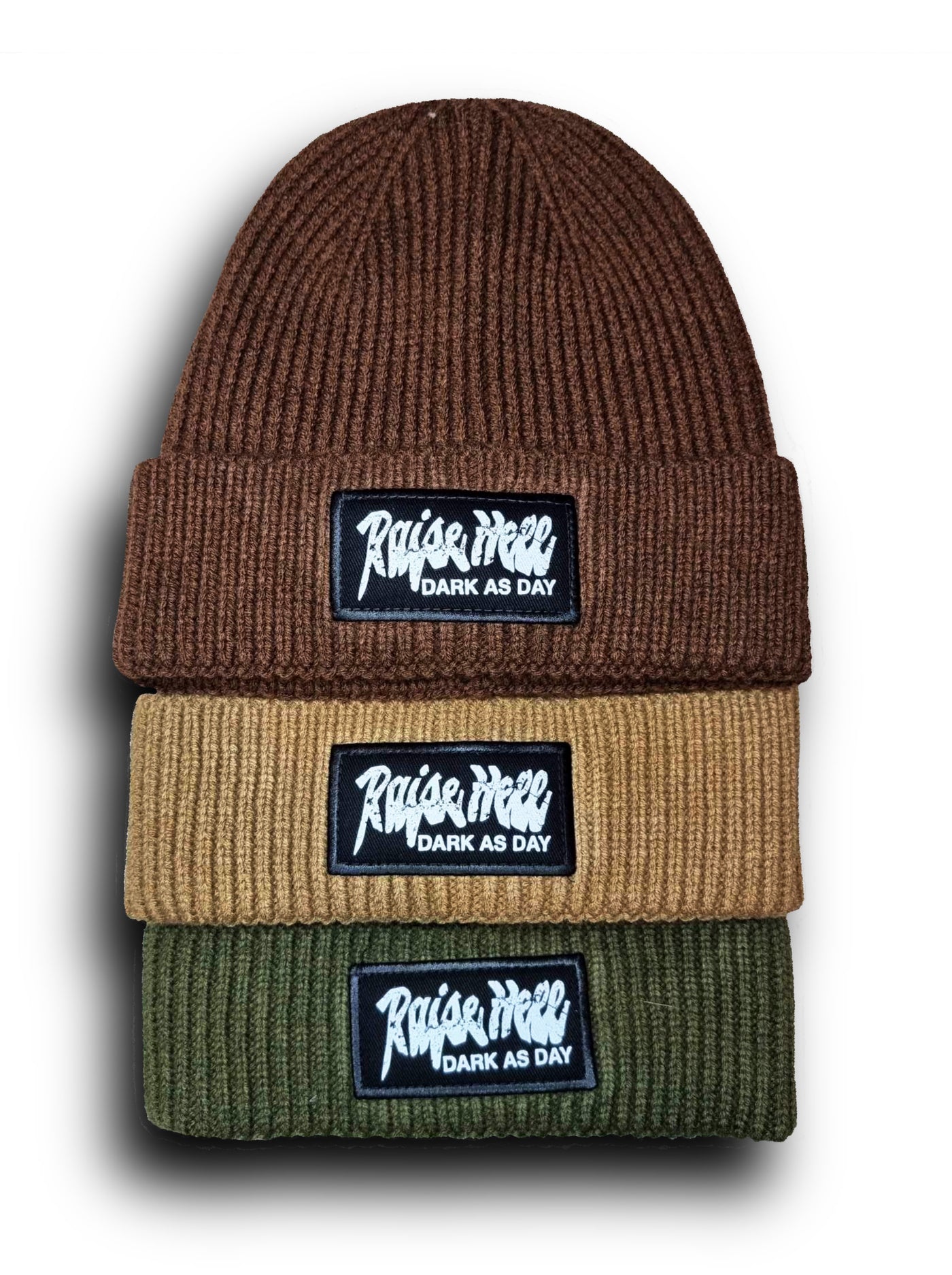 Ribbed Raise Hell Beanie