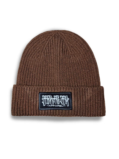 Ribbed Script Beanie