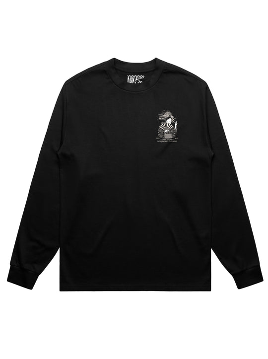 Geisha Heavy Weight Long Sleeve – Dark As Day Apparel