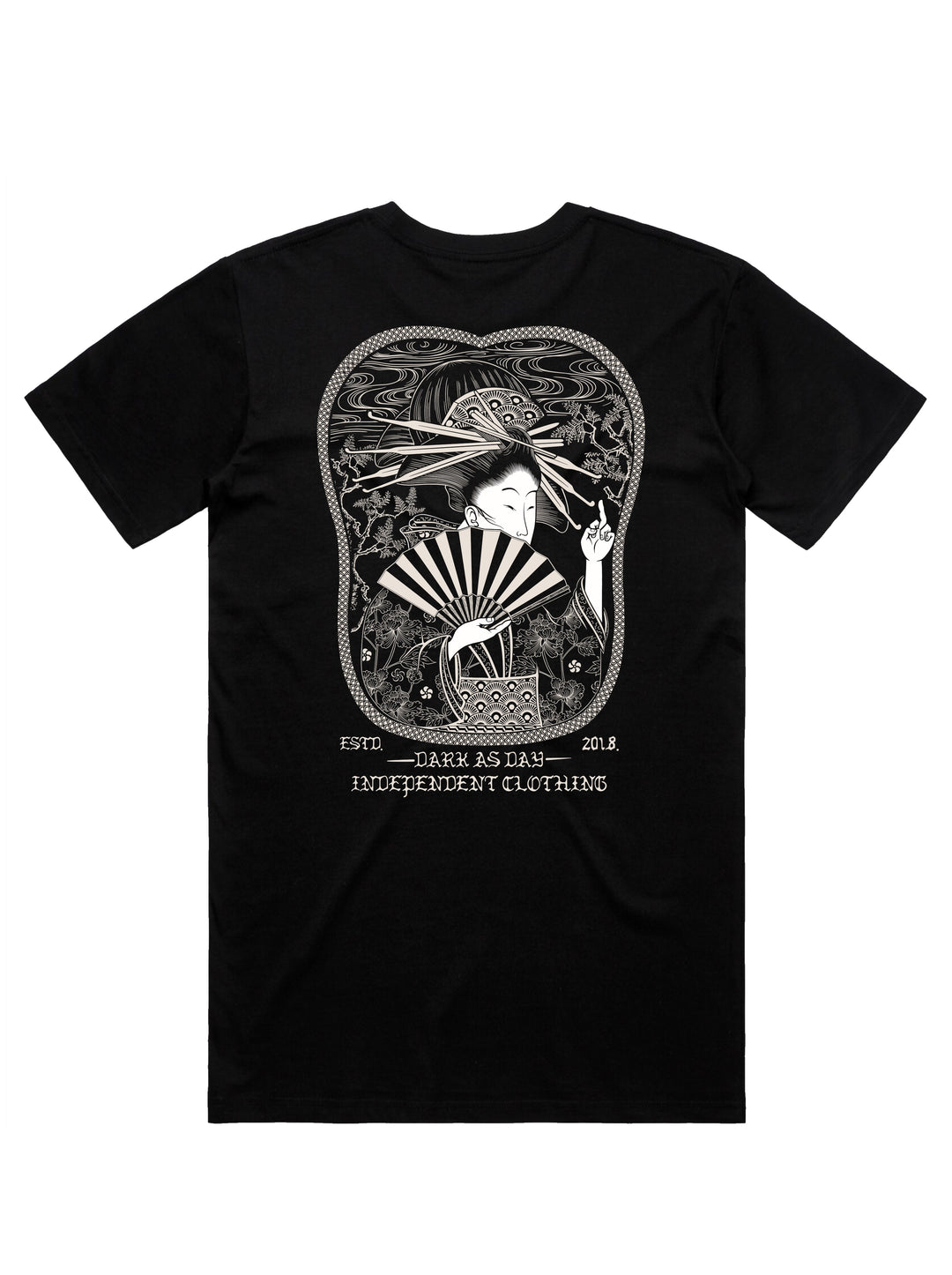 Geisha T-shirt – Dark As Day Apparel