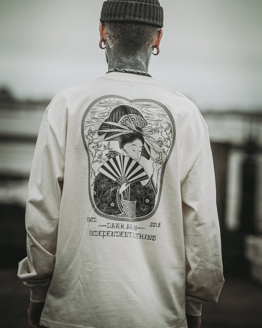 Geisha Heavy Weight Long Sleeve – Dark As Day Apparel