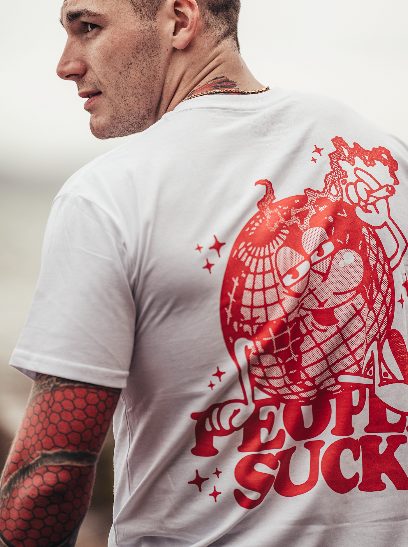 people suck white t-shirt