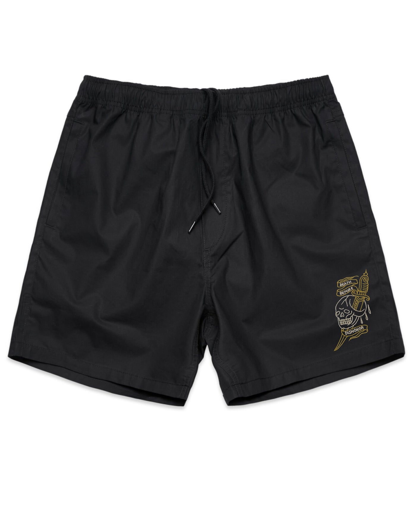 Death Before Dishonor Beach Shorts