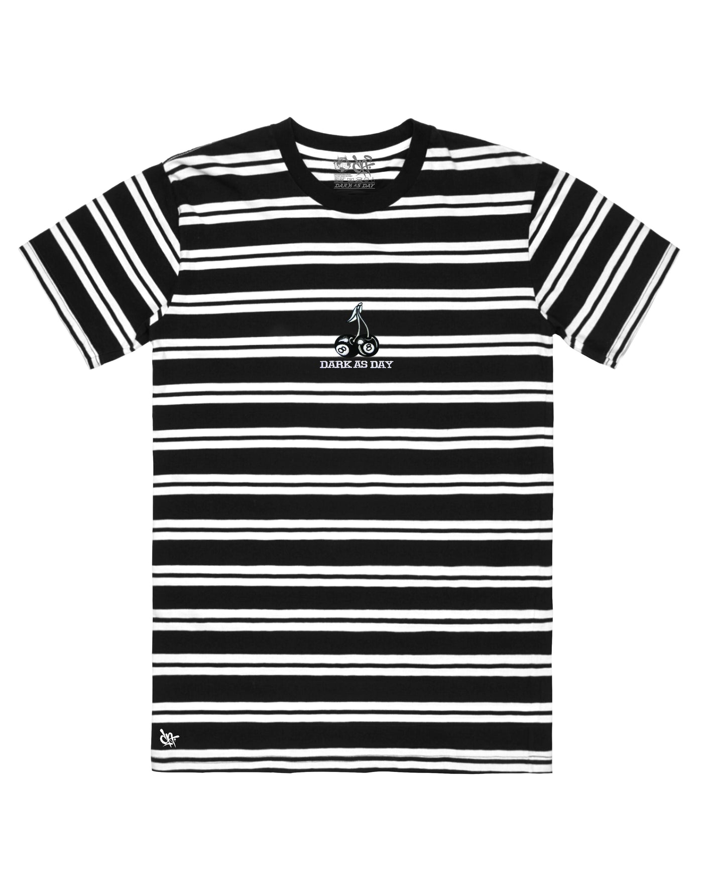 Eight Ball Cherries Striped T-shirt
