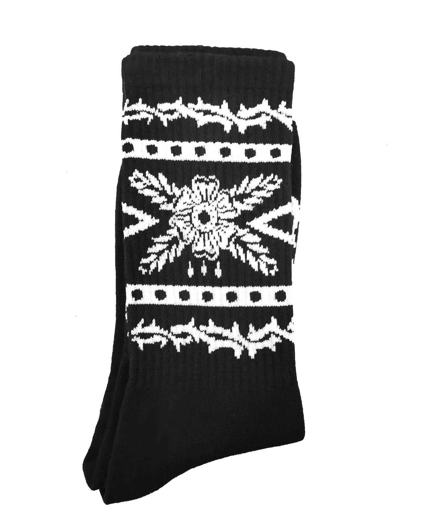 Floral Ankle Crew Socks