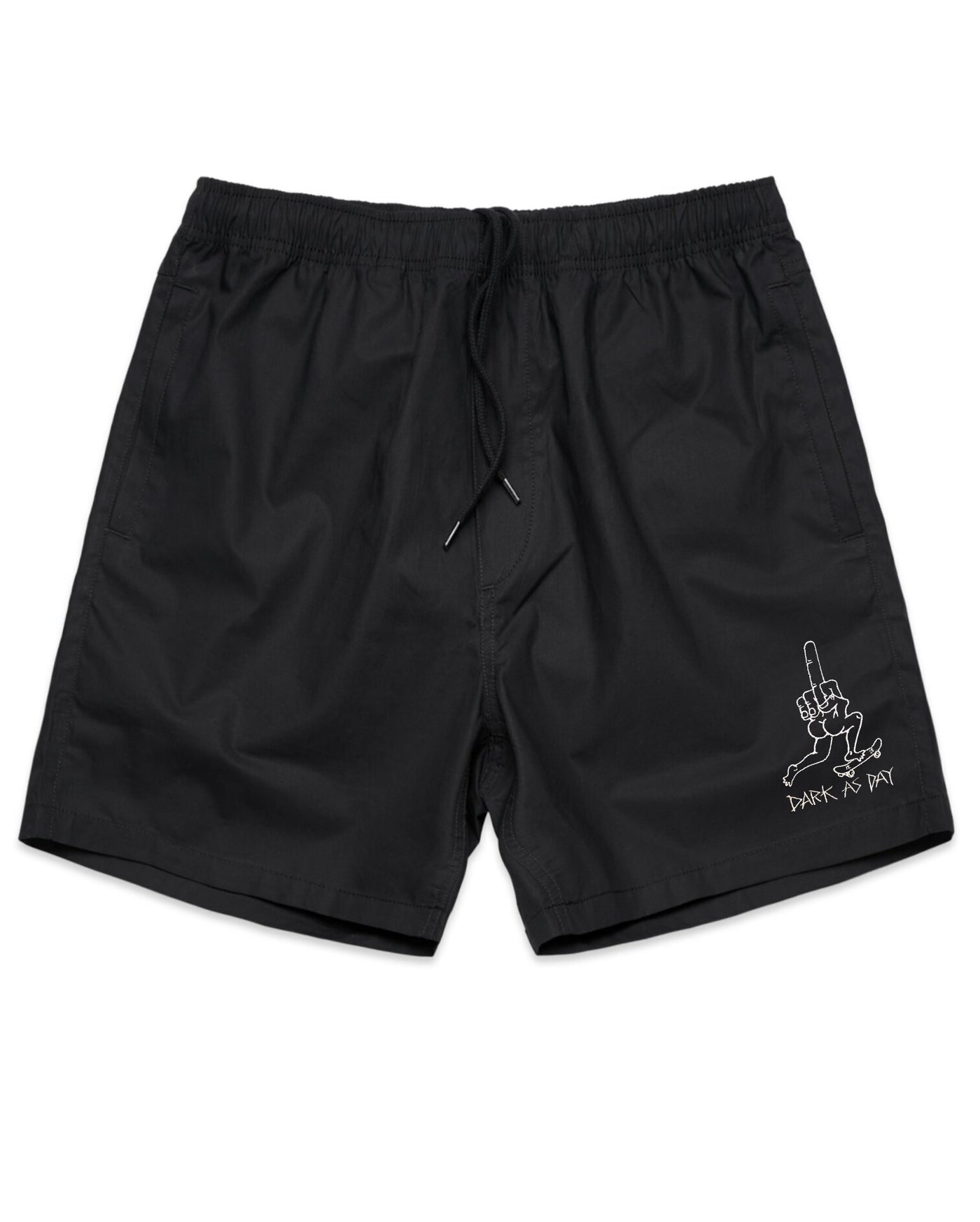 Middle Finger Beach Shorts