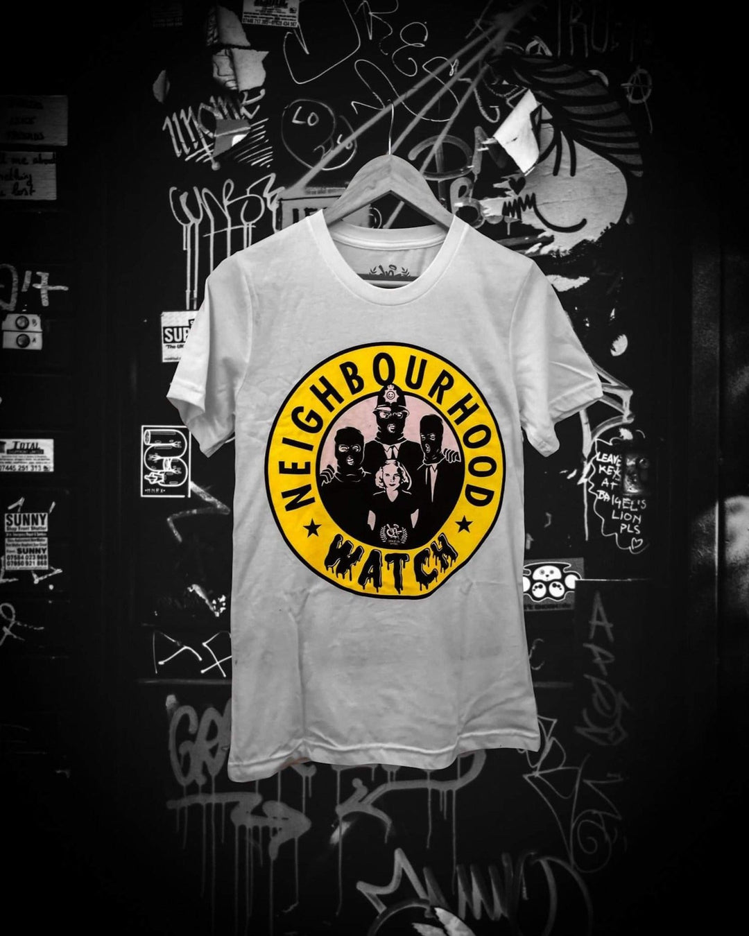 Neighbourhood Watch T-shirt – Dark As Day Apparel